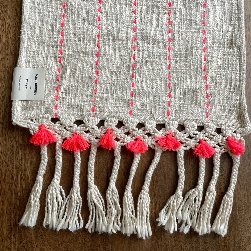 NWT Anthropologie Table Runner